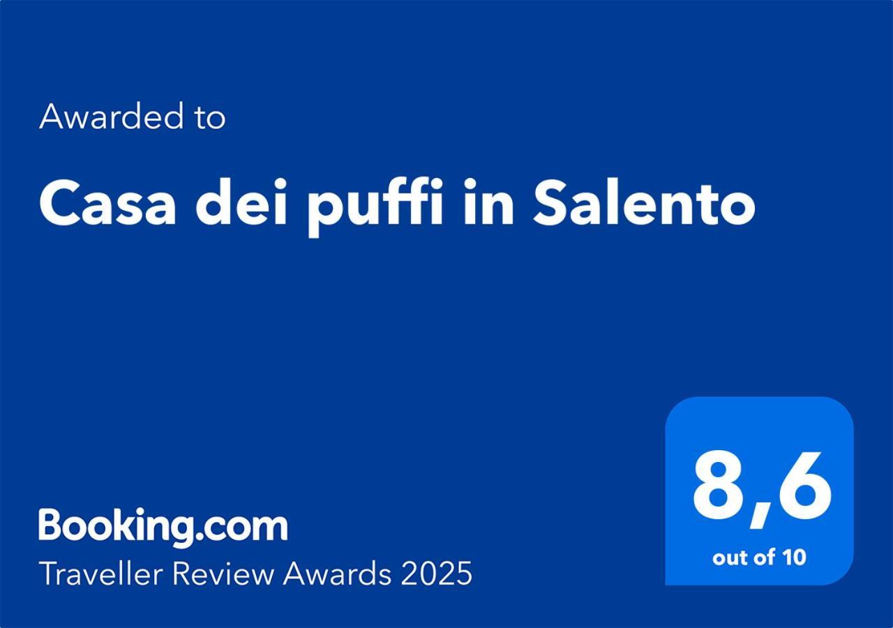 Casa Dei Puffi In Salento Villa Muro Leccese Eksteriør billede